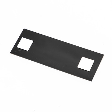Signs ByLITA Basic No Soliciting do not ring doorbell Sign - Laser-Engraved Lettering | Durable ABS Plastic | Vibrant Colors | Powerful Foam Tape